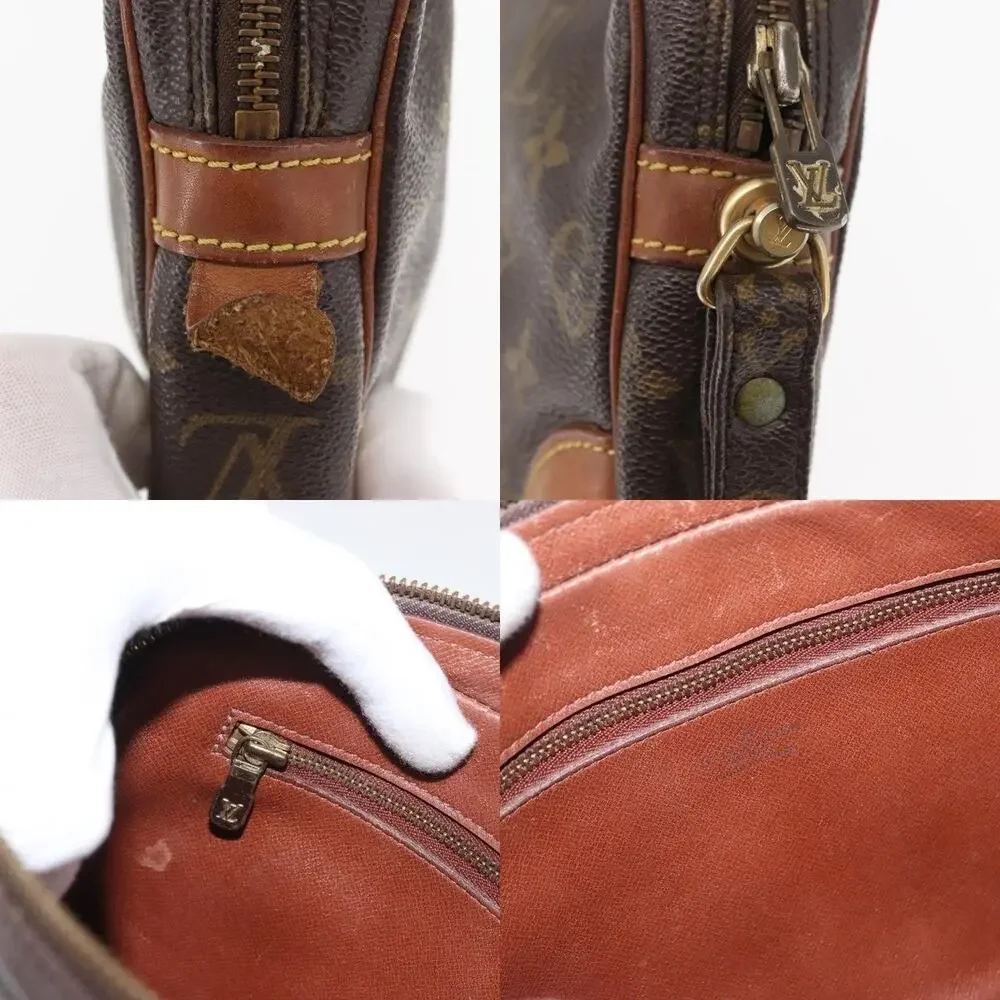 Louis Vuitton Monogram Marly Dragonne GM Clutch Bag Brown